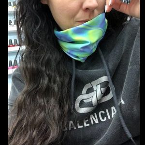 Balenciaga oversized hoodie - grey/silver
